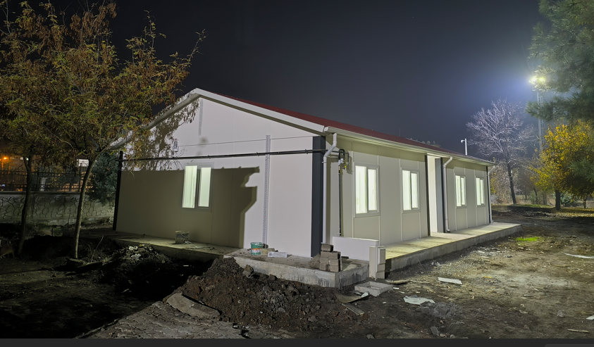 TCDD Diyarbakır Gar Binası Prefabrik Bina Yapım İşi