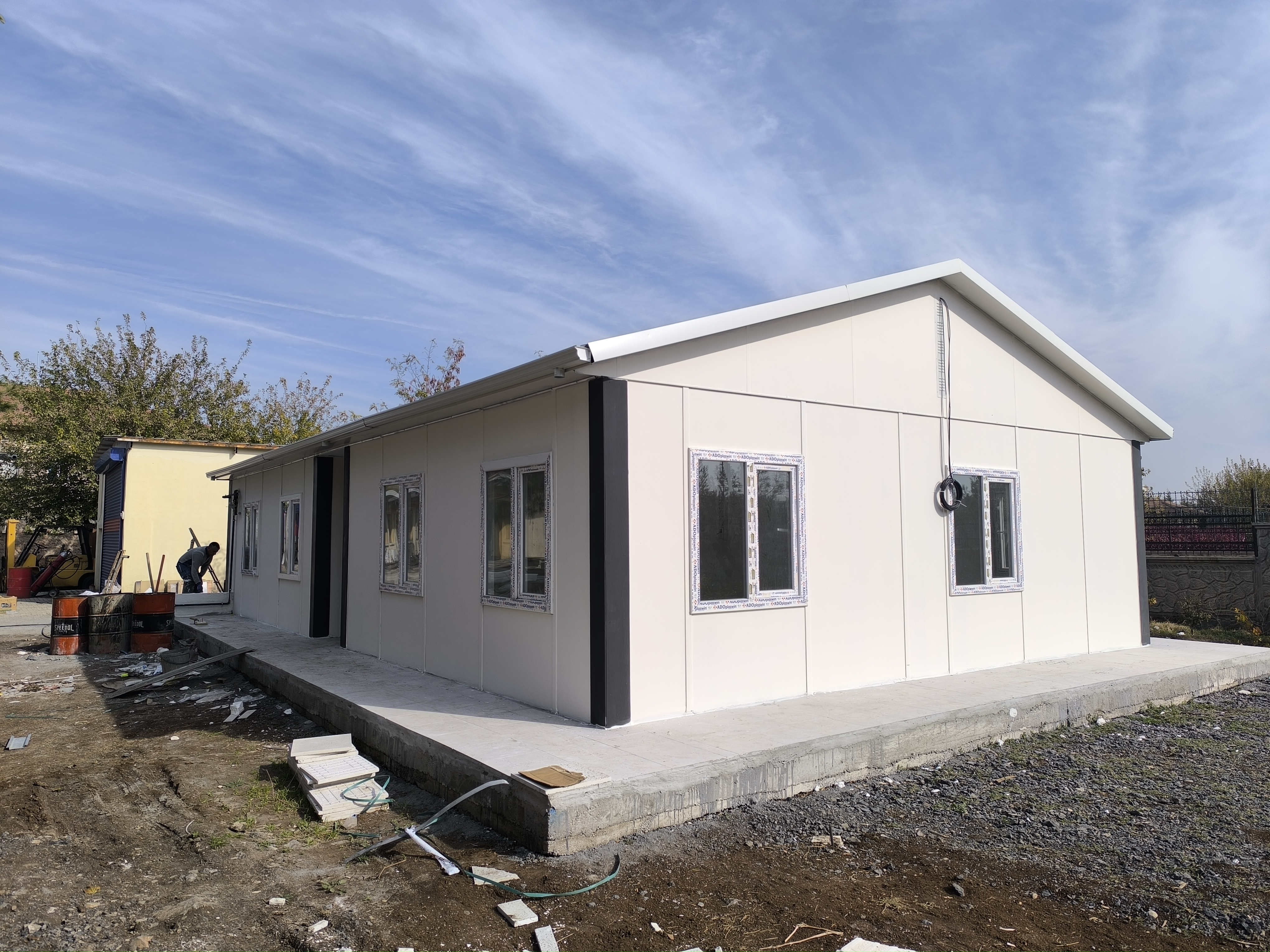 TCDD Diyarbakır Gar Binası Prefabrik Bina Yapım İşi